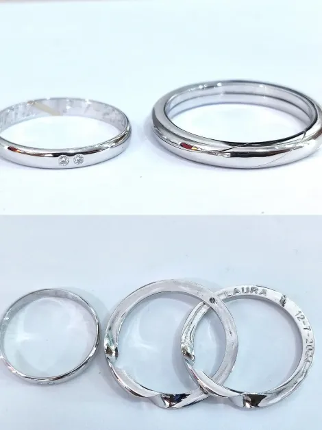 Alianza oro blanco tumbaga